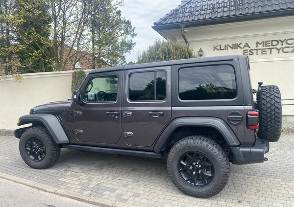 Jeep Wrangler cena 182000 przebieg: 92000, rok produkcji 2021 z Katowice małe 436